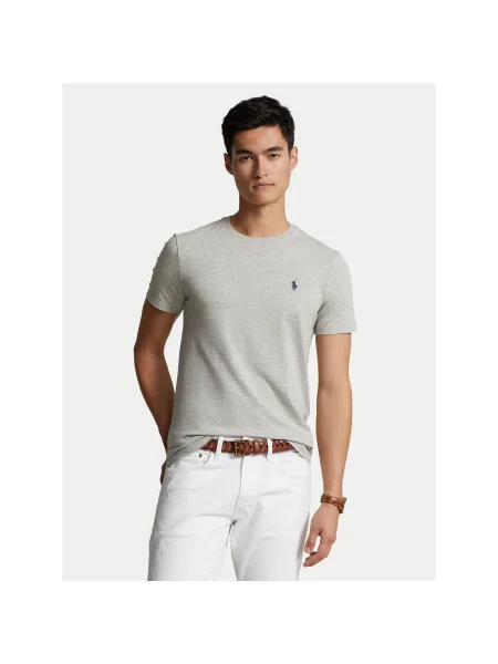 Hímzett pólóing Polo Ralph Lauren szürke