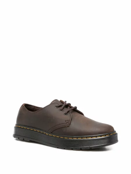 Pantofi derby Dr. Martens maro