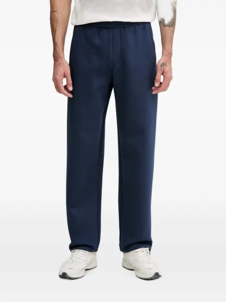 Pantaloni Armani Exchange alergare cu cordon albastru