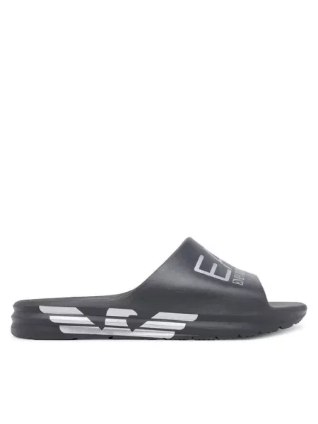 Шльопанці Emporio Armani сірий