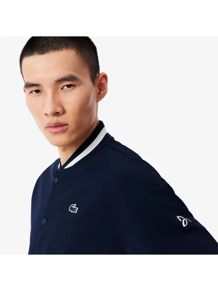 Lacoste Kurtka Tennis X Novak Djokovic granatowa