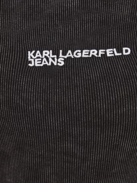 Джинсовое платье Karl Lagerfeld Jeans черное