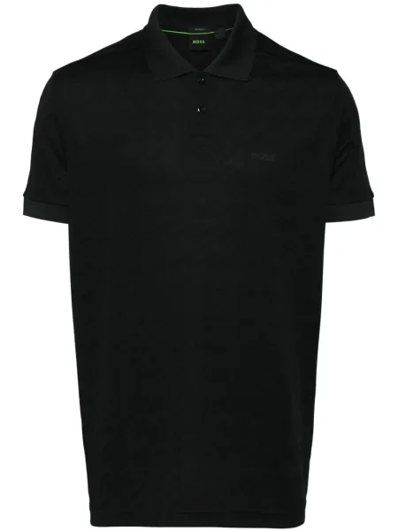 Polo Boss cu imagine negru