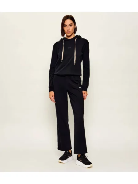 BOSS BLACK Jogger nadrág CI | Relaxed fit fekete