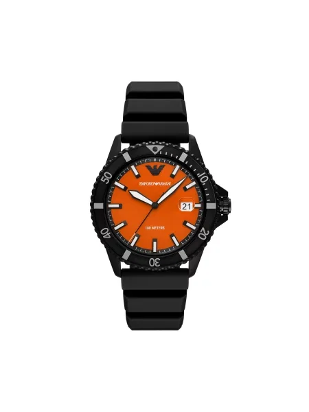 Satovi Emporio Armani crna