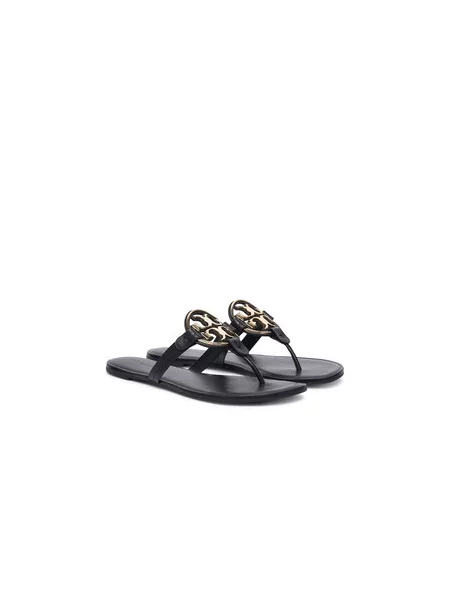 Vietnámi papucs Tory Burch fekete