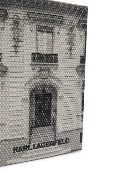 Rankinė KARL LAGERFELD Pilka juoda