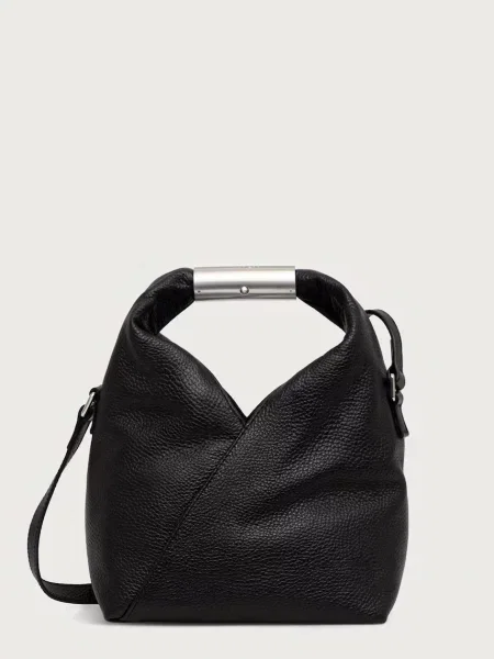 Maison Margiela torebka crossbody skórzana czarna