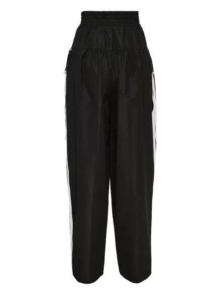 Pantaloni 3.1 Phillip Lim cu dungi plisate negru