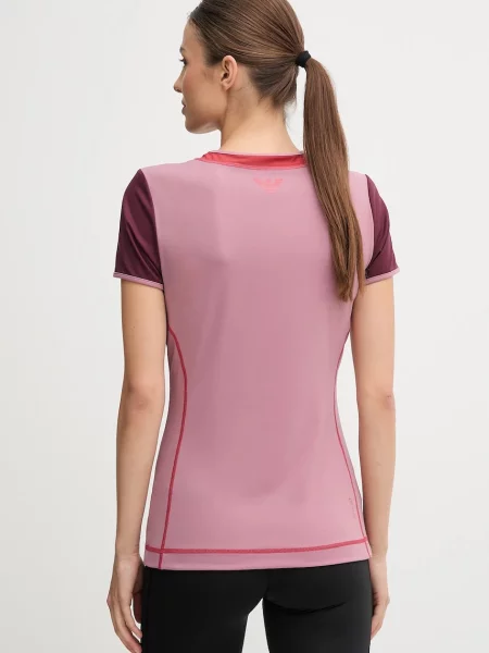 Футболка Ea7 Emporio Armani розовая