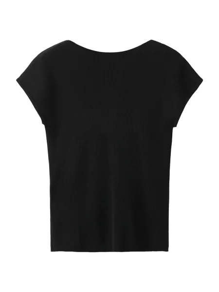 MANGO Pulover ATADA' negru