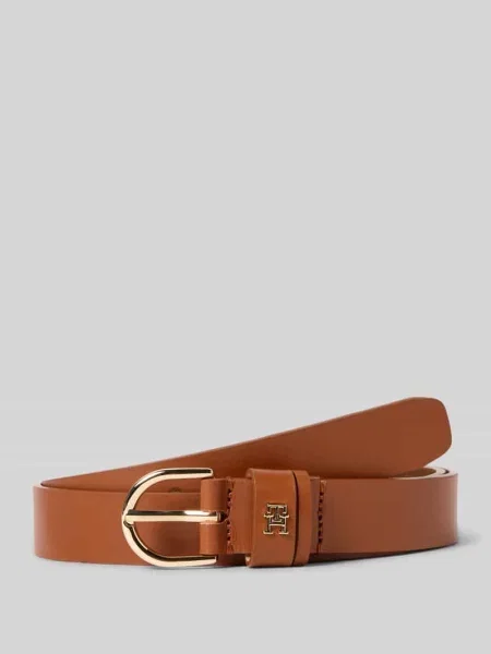 Pasek Tommy Hilfiger brązowy