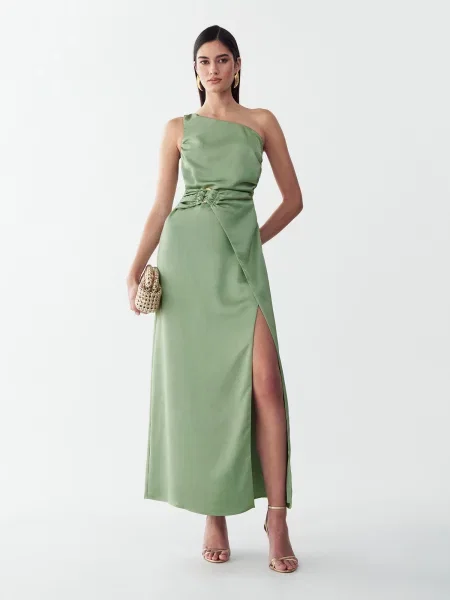 BWLDR Rochie Niall deschis verde