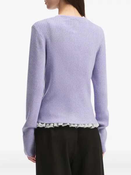 Cardigan B+ab tricotate violet