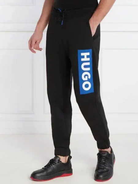 Hugo Blue Pantaloni de trening Nuram negru