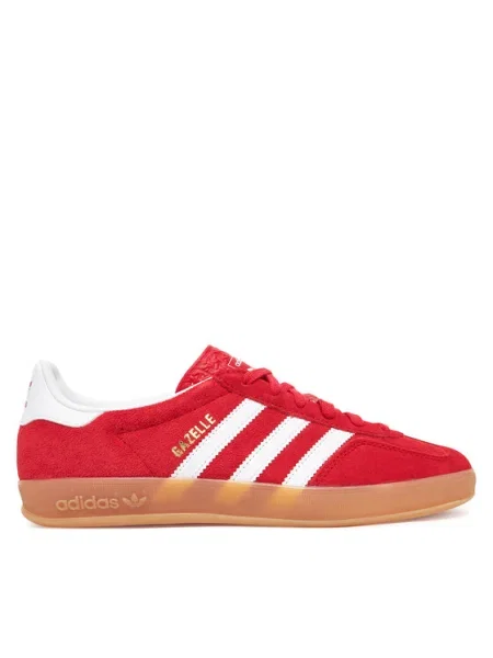 Sneakerși Adidas Gazelle roșu