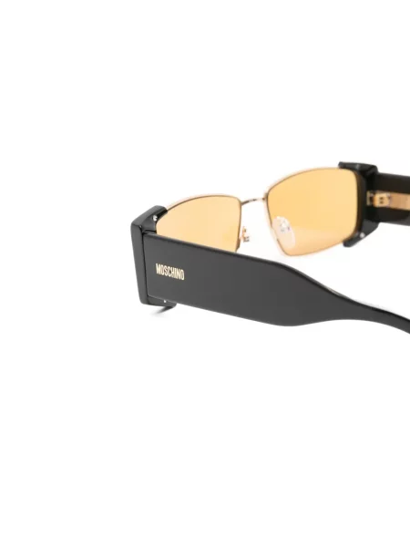 Ochelari de soare dreptunghiulari Moschino Eyewear negru