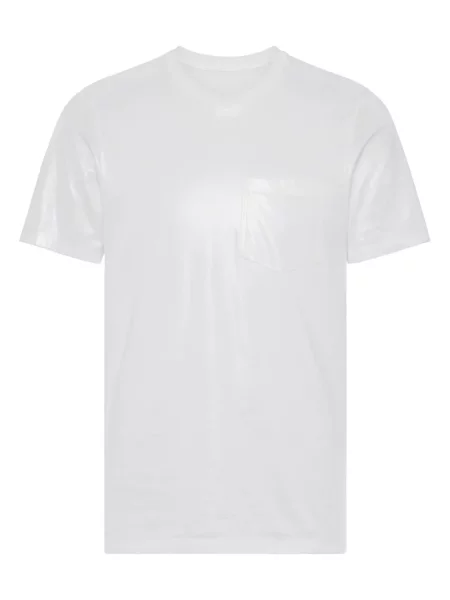 Tricou Maison Margiela scurt alb