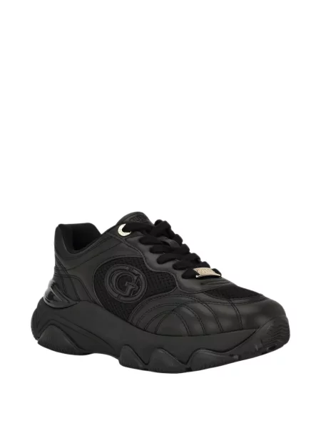 Sneakerși Guess chunky negru