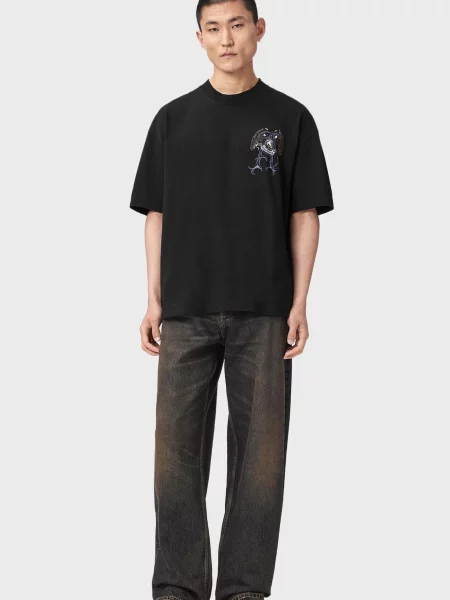 Футболка Allsaints чорна