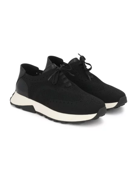 Sneakersy Kazar skórzane czarne