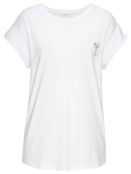 LASCANA Tricou negru alb