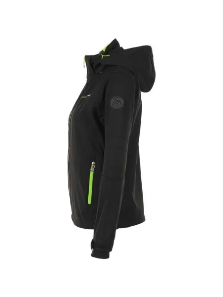 Geacă Peak Mountain softshell negru