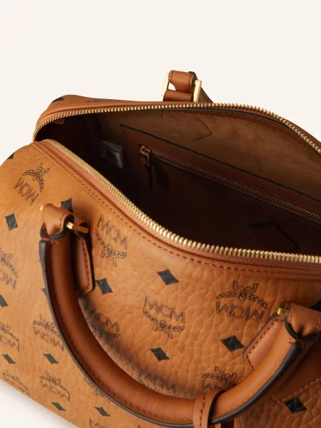 Mcm Torebka Ella Boston Visetos Medium braun brązowa