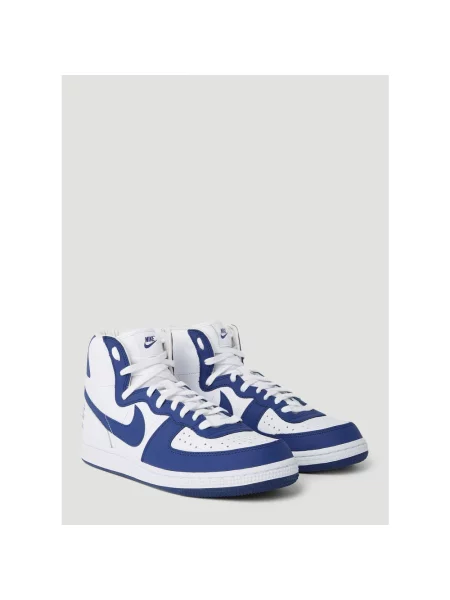 Sneakersy Comme Des Garcons skórzane niebieskie