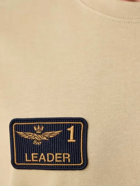Aeronautica Militare férfi póló bézs