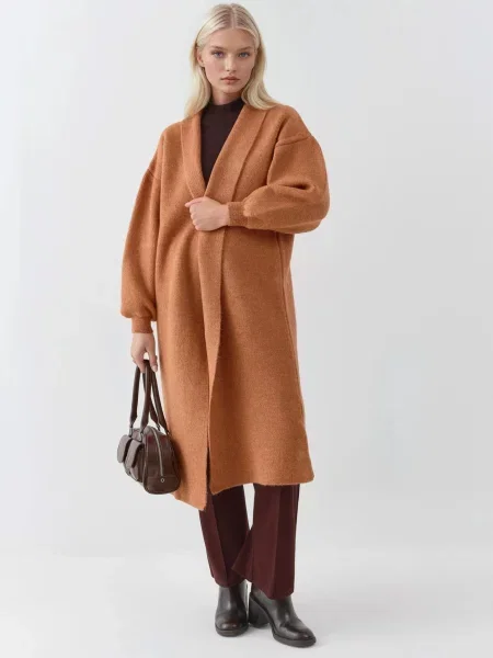 My fashion Kardigán Strickjacken' barna