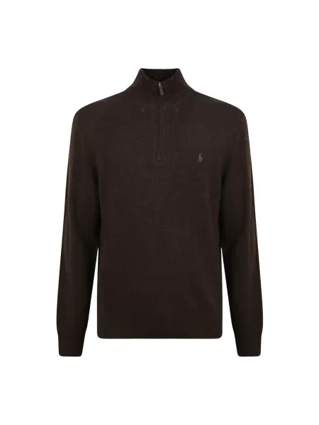 Kardigan Ralph Lauren wełniany brązowy