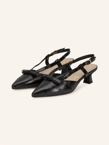Darling Harbour Czółenka Typu Slingback schwarz czarna