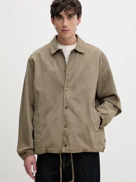 Vans geacă de tranziție pentru bărbați din denim Premium LX Denim Torrey Coaches verde