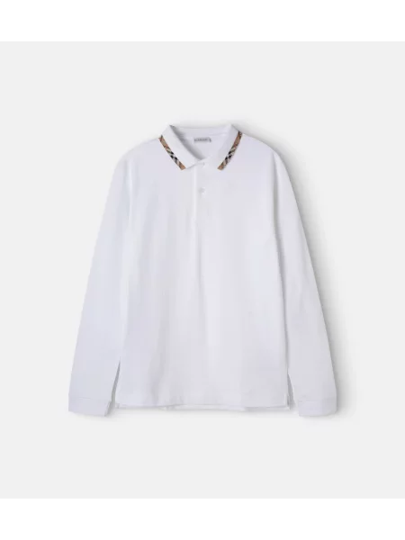 Gyerek pólóing Burberry fehér