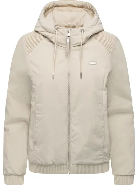 Ragwear Geacă de primăvară-toamnă Chinta ecru