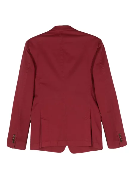 Keprové jednořadé sako Dolce & Gabbana Pre-owned červené