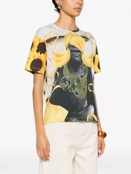 Tricou The Artistylist cu imagine alb