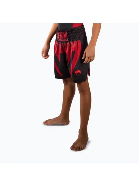 Gyerek edző rövidnadrág Venum Attack black/red. Méret: XL fekete