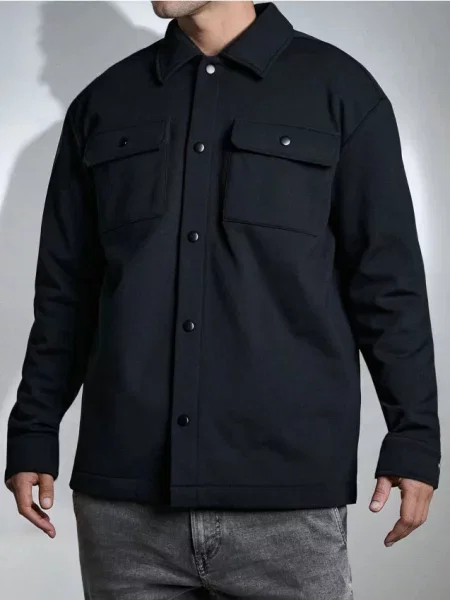 Sinsay Baseballová mikina černá