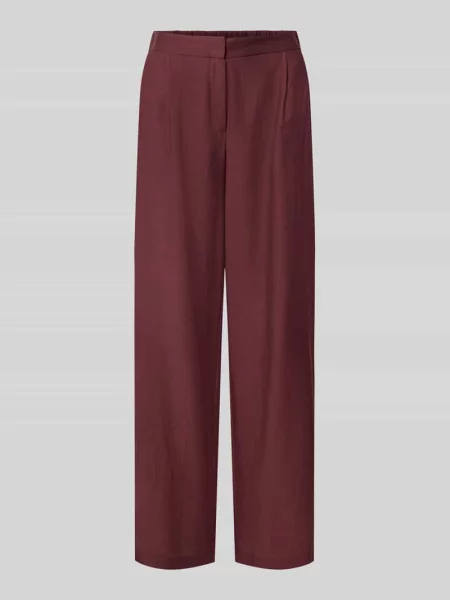 Szerokie spodnie o kroju Wide Leg z mieszanka lyocellu z dodatek wełny model Jake*s Collection