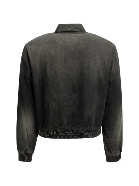 Geacă de blugi Kapital cu model paisley negru