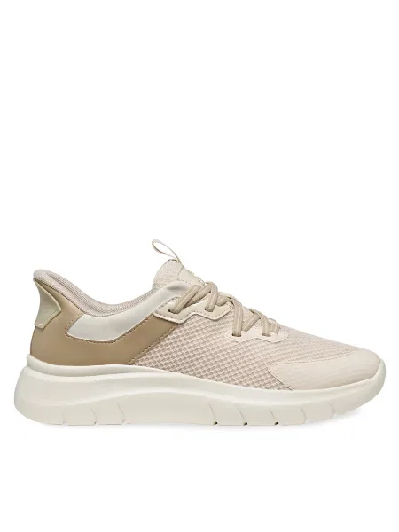 Laisvalaikio batai Geox D Plummery Plus Kreminė