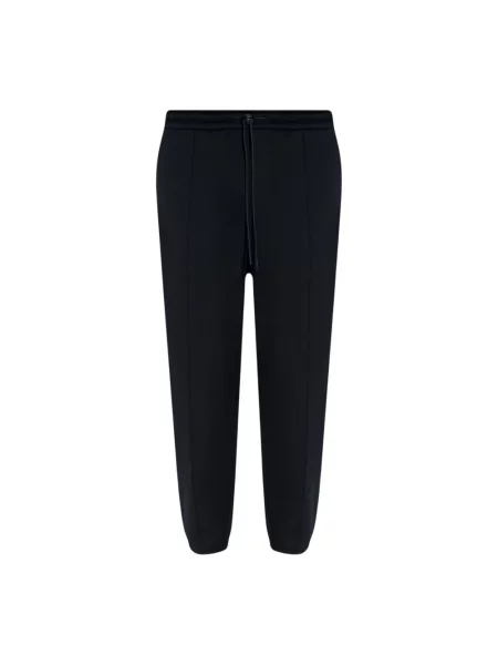 Spodnie Emporio Armani niebieskie