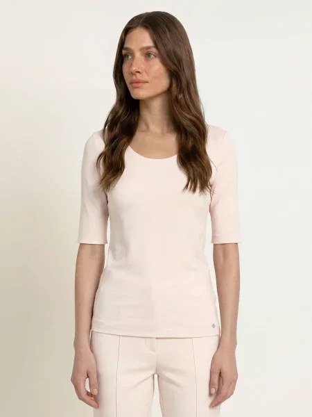 Marc Cain T-Shirt beige beżowa