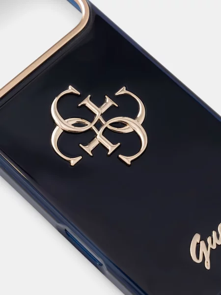 Guess torbica za telefon iPhone 17 Pro Max plava