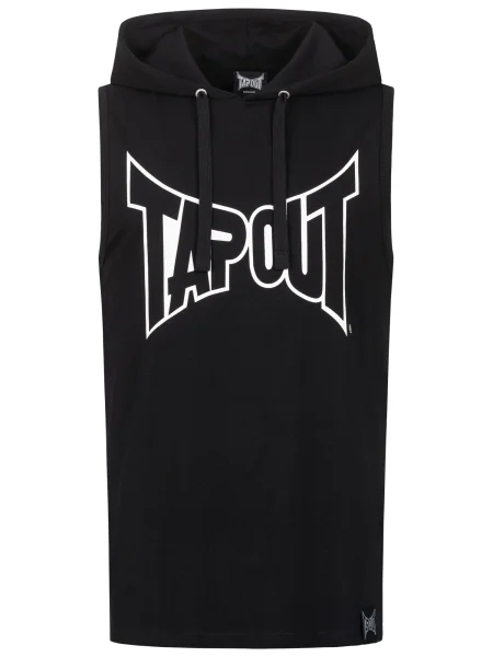 Tapout Tričko Alameda černá bílá