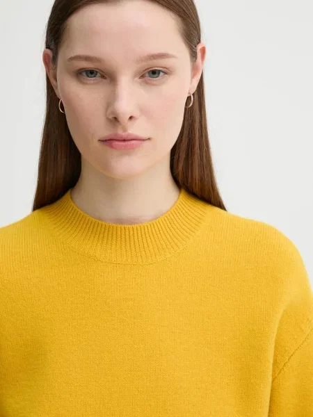 A.P.C. gyapjú pulóver pull esther sárga