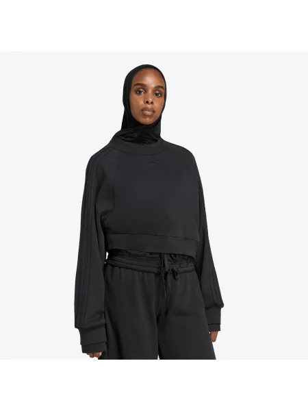 Hanorac crewneck Adidas Originals negru
