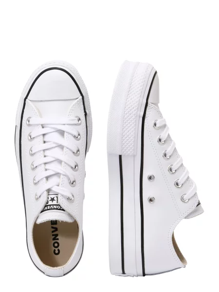 Teniși Converse din piele alb